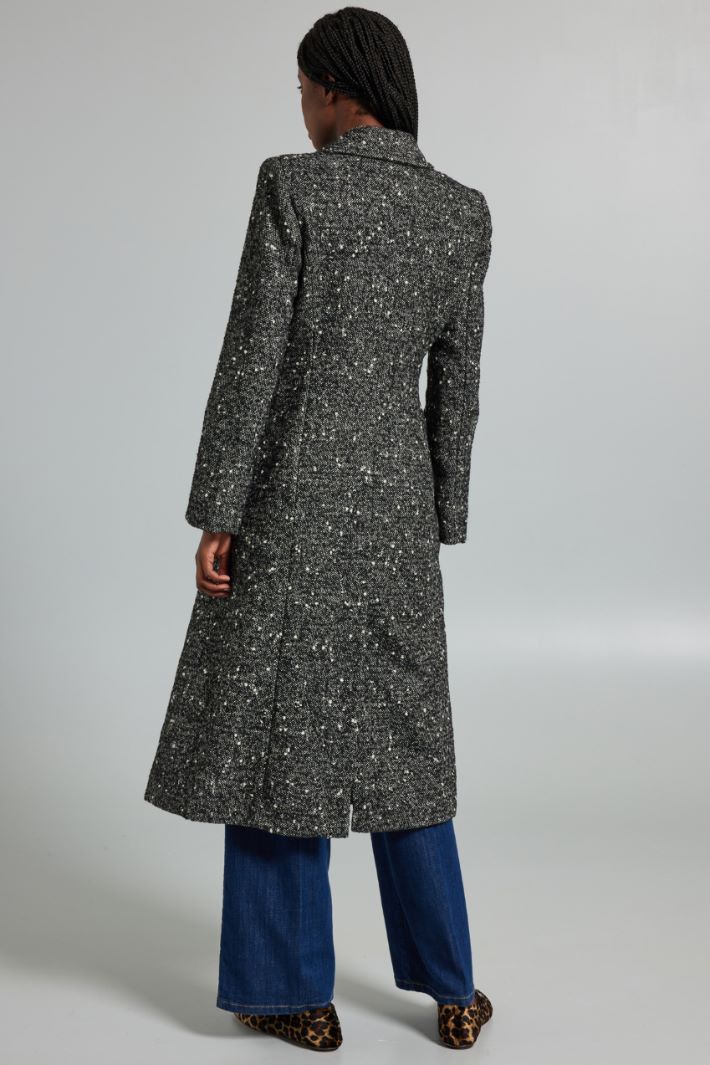 Wool tweed coat Intrend - 2