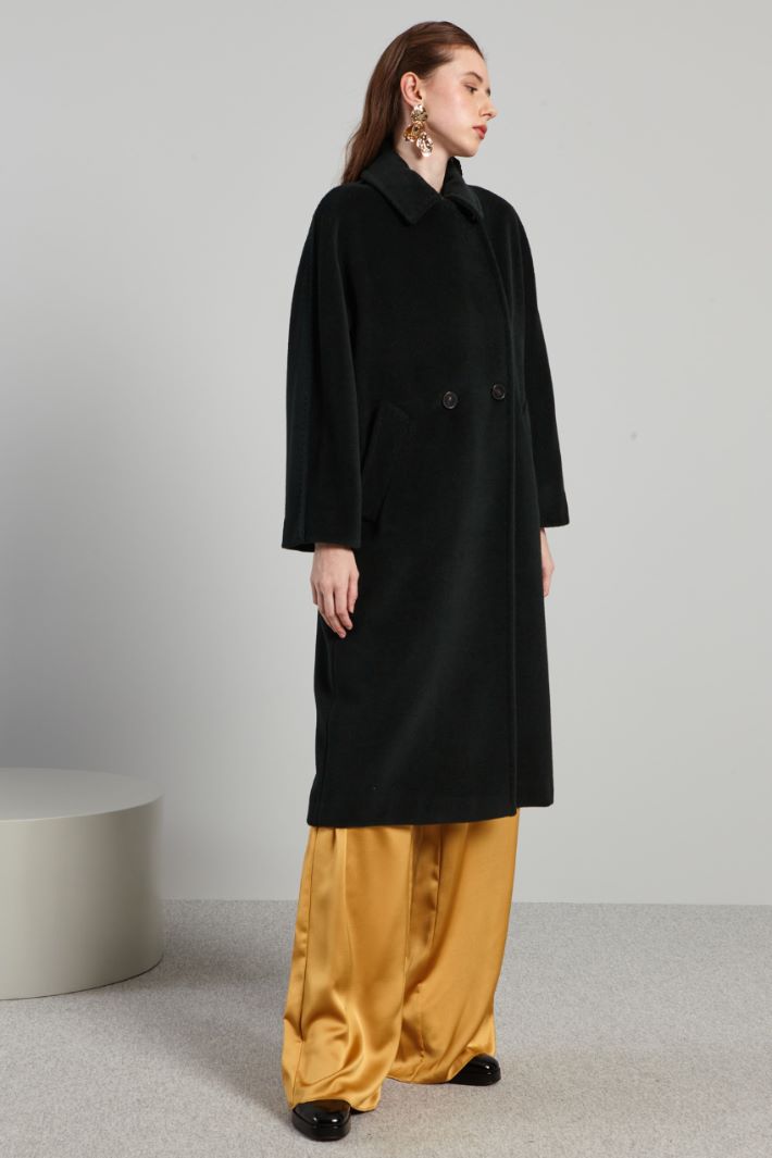 Long belted coat Intrend - 3