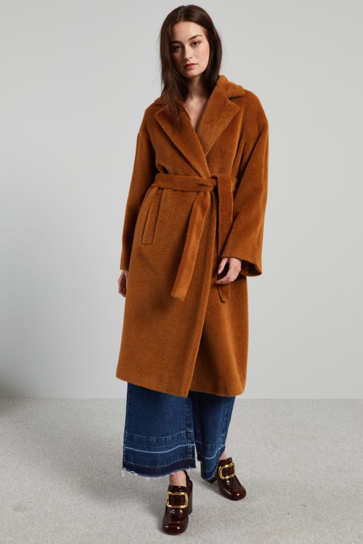 Alpaca and wool coat Intrend - 3