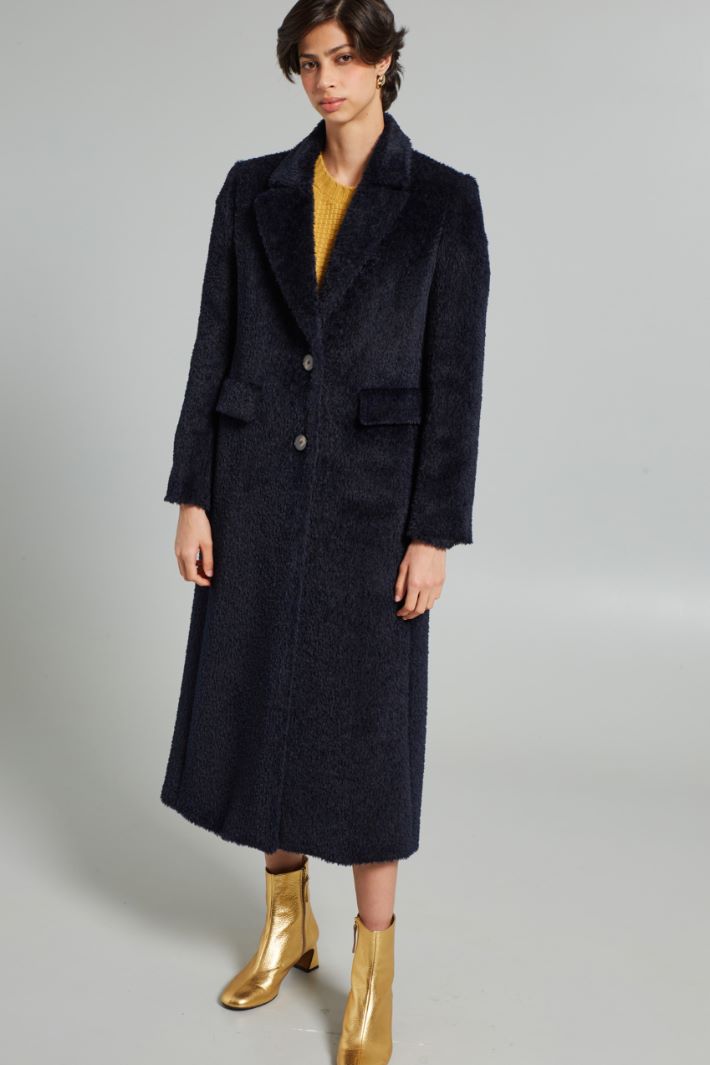 Wool and alpaca coat Intrend - 3