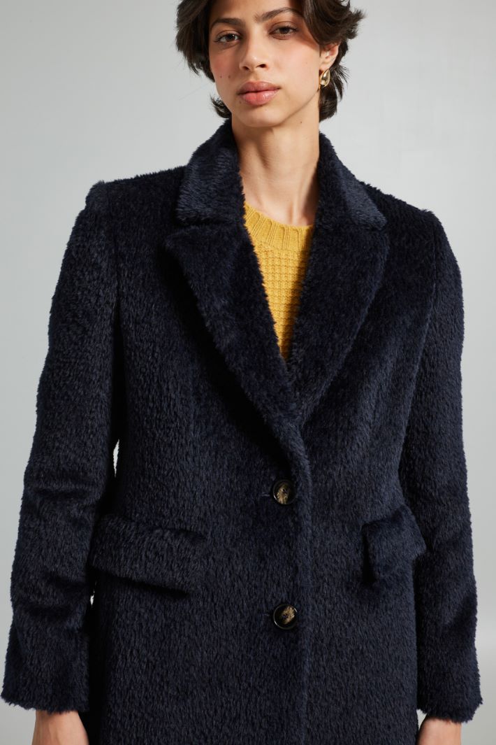 Wool and alpaca coat Intrend - 4