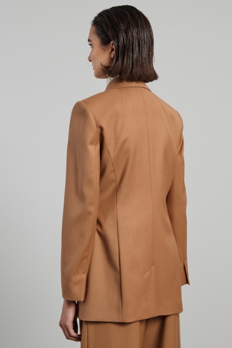 Blazer doppiopetto con spacco