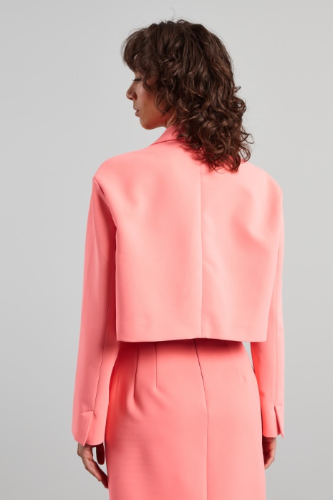 Giacca corta in cady pesante