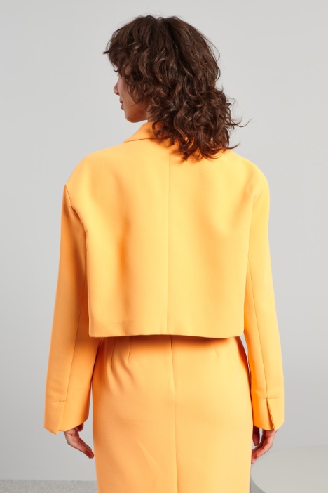 Giacca corta in cady pesante