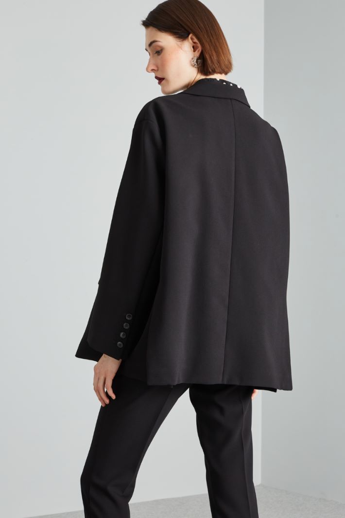 Oversized heavy cady blazer Intrend - 2