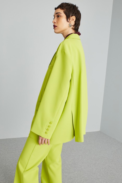 Blazer over in cady pesante