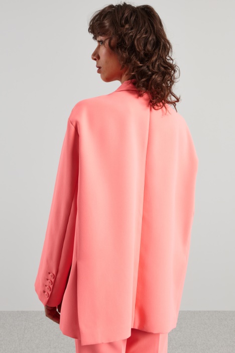 Blazer over in cady pesante