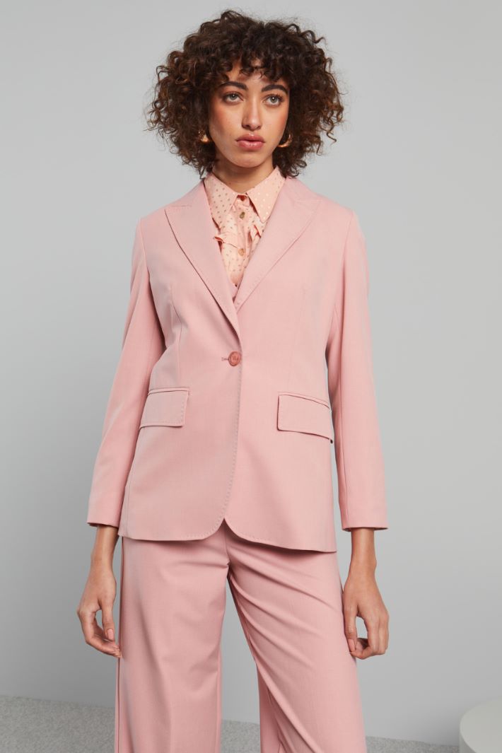 Top-stitched blazer Intrend - 3