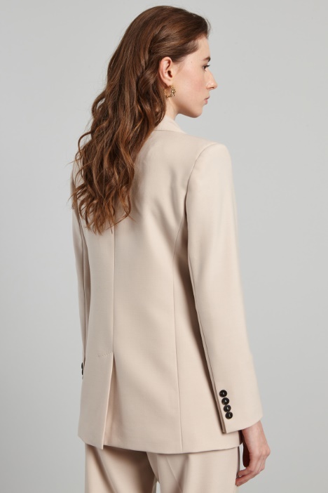 Blazer in saglia di lana