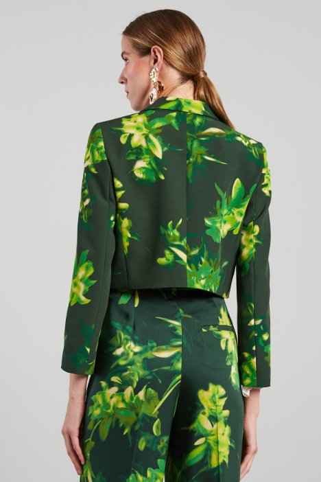 Bolero de cady estampado