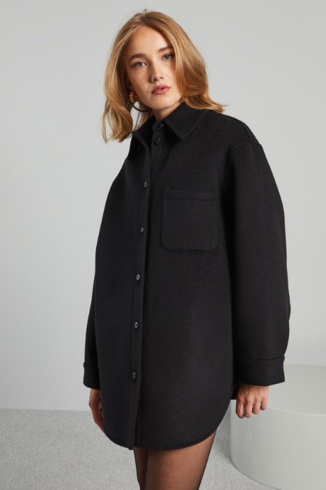 Oversized shirt-style jacket Intrend