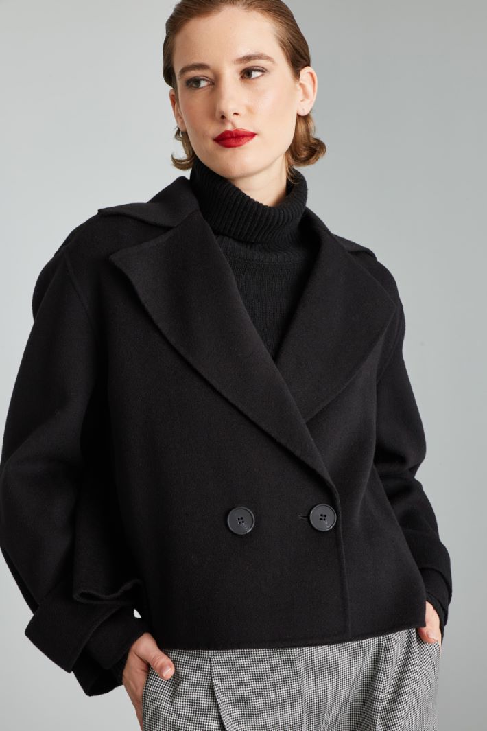 Short double-faced peacoat Intrend - 4