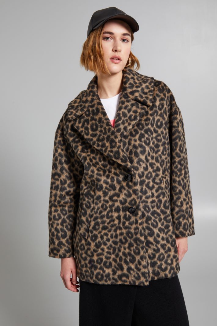 Jacquard coat Intrend - 3