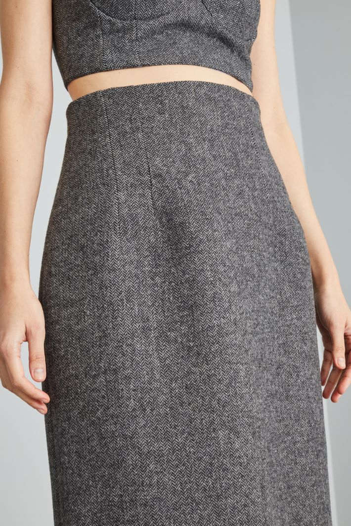 Midi pencil skirt Intrend - 4