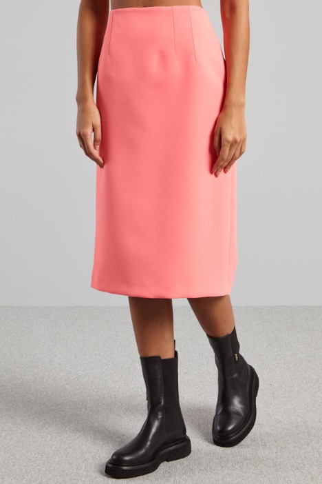 Falda de tubo de cady