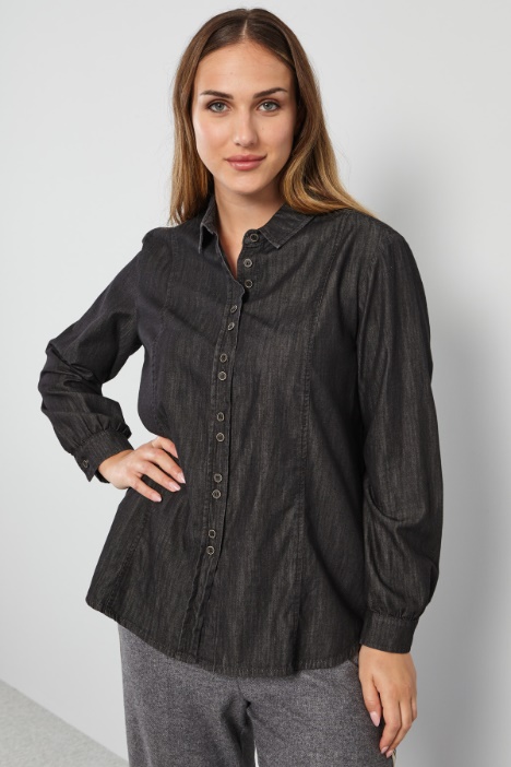 Camicia in denim leggero Intrend