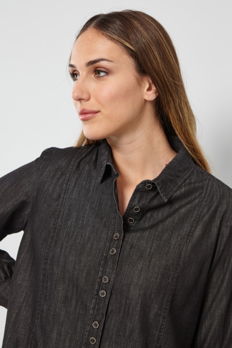 Camicia in denim leggero