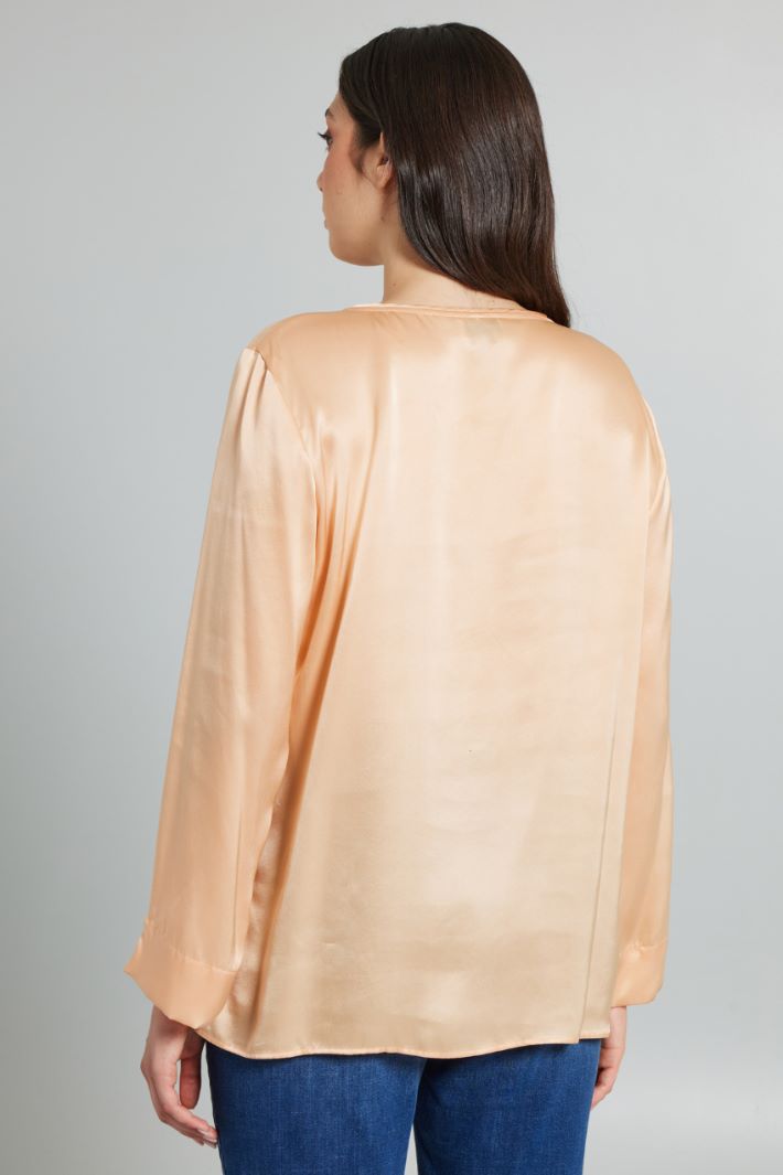 Washed silk blouse Intrend - 2