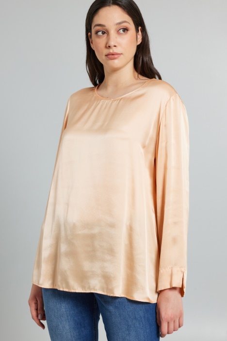 Washed silk blouse Intrend