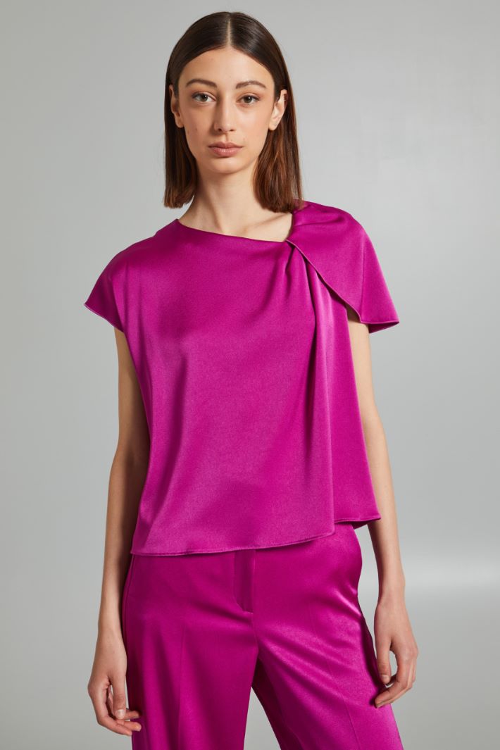 Draped blouse Intrend - 3