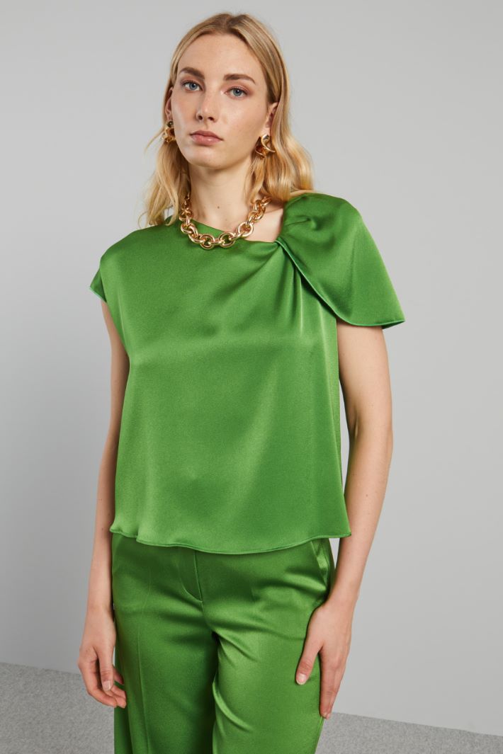 Draped blouse Intrend - 3