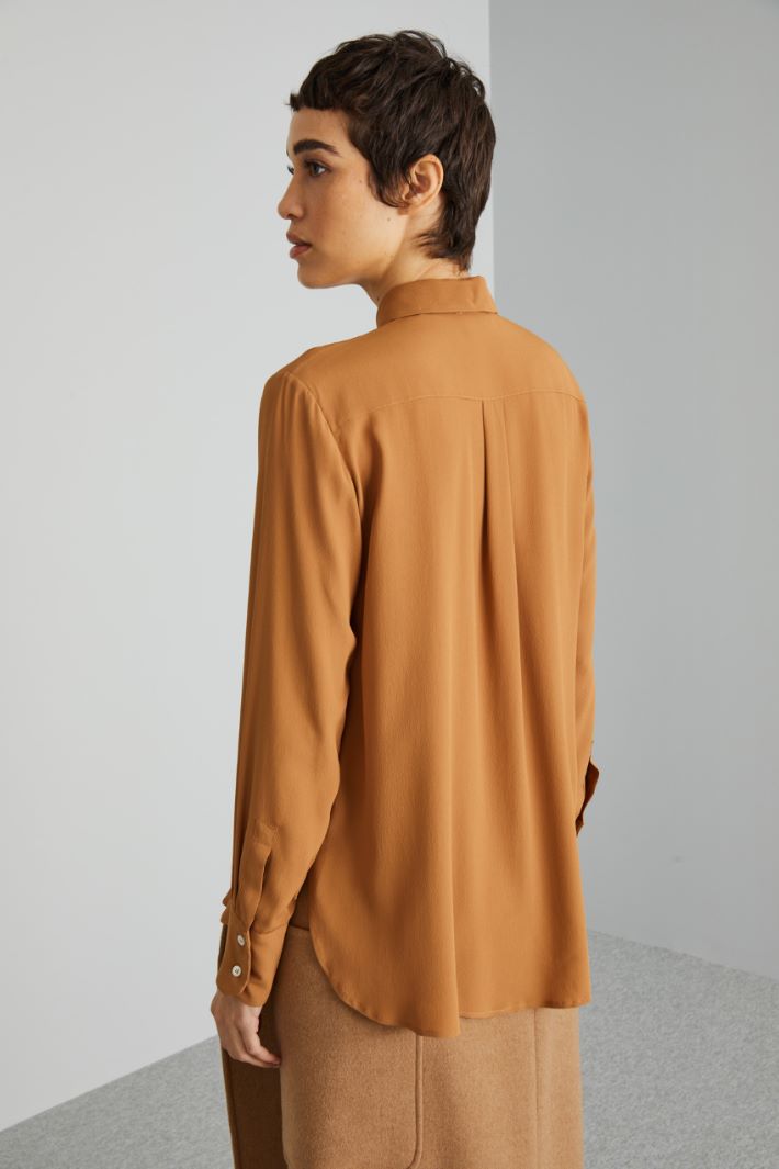 Crepe de chine shirt Intrend - 2