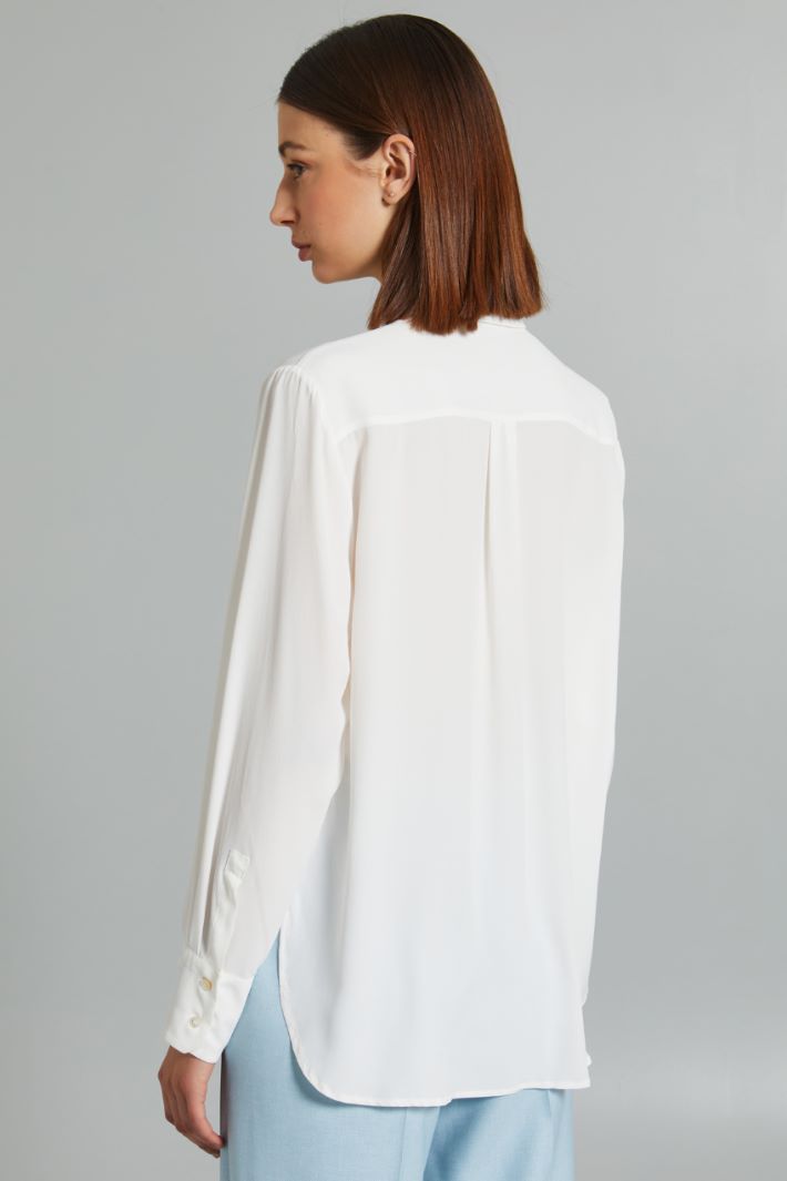 Crepe de chine shirt Intrend - 2