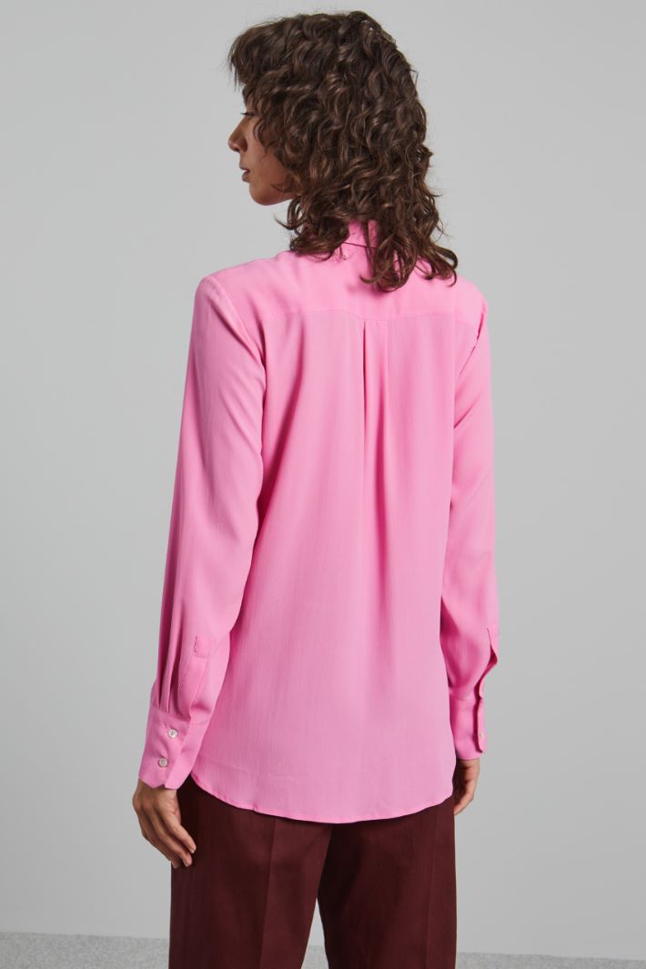 Crepe de chine shirt Intrend - 2