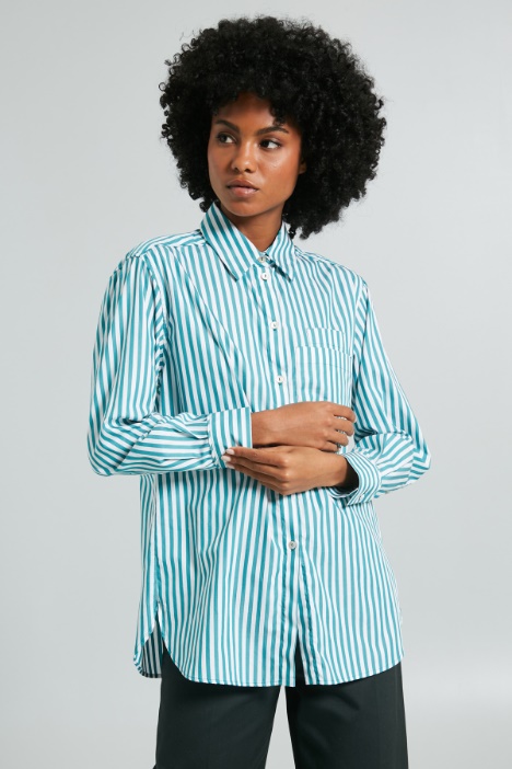 Long shirt with pockets Intrend