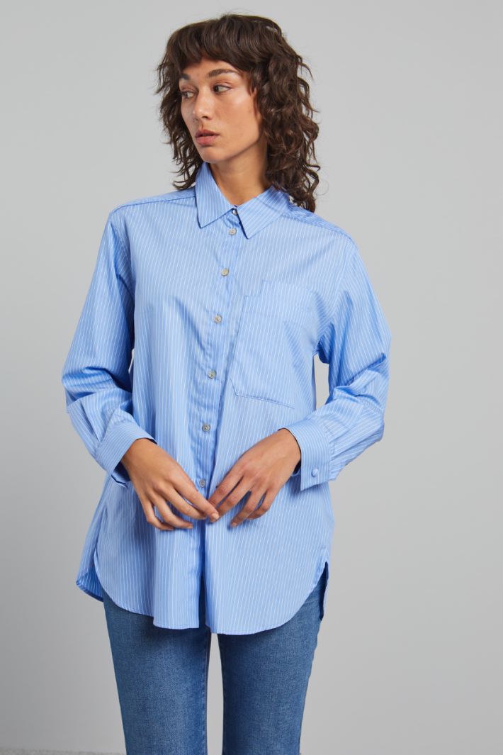 Long shirt with pockets Intrend - 3