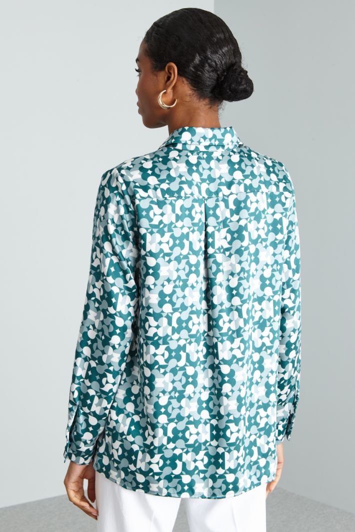 Print-adorned shirt Intrend - 2