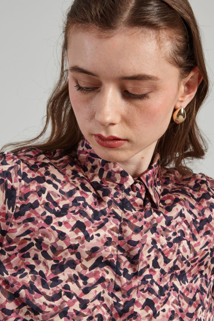 Print-adorned shirt Intrend - 4