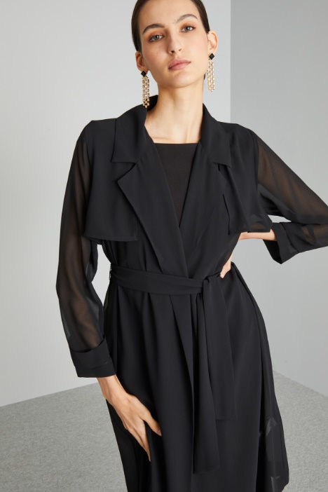 Spolverino in georgette