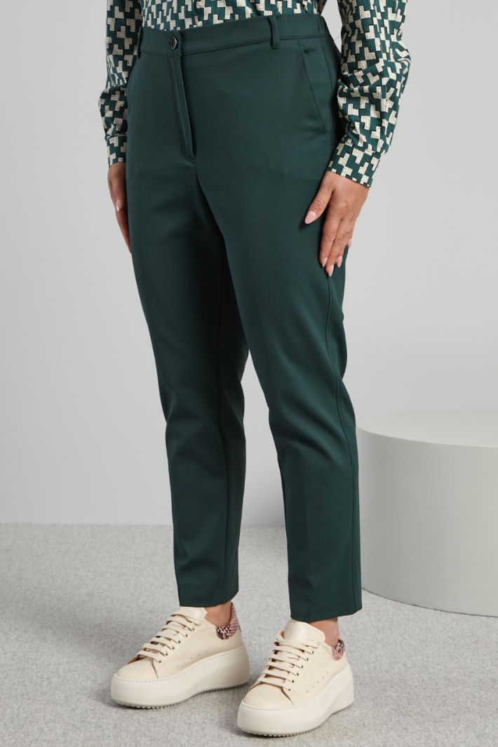 Fluid canvas trousers Intrend - 3