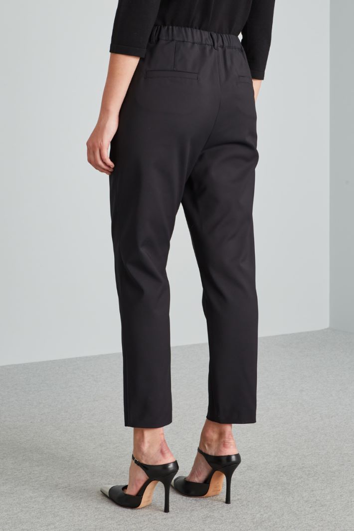 Fluid canvas trousers Intrend - 2