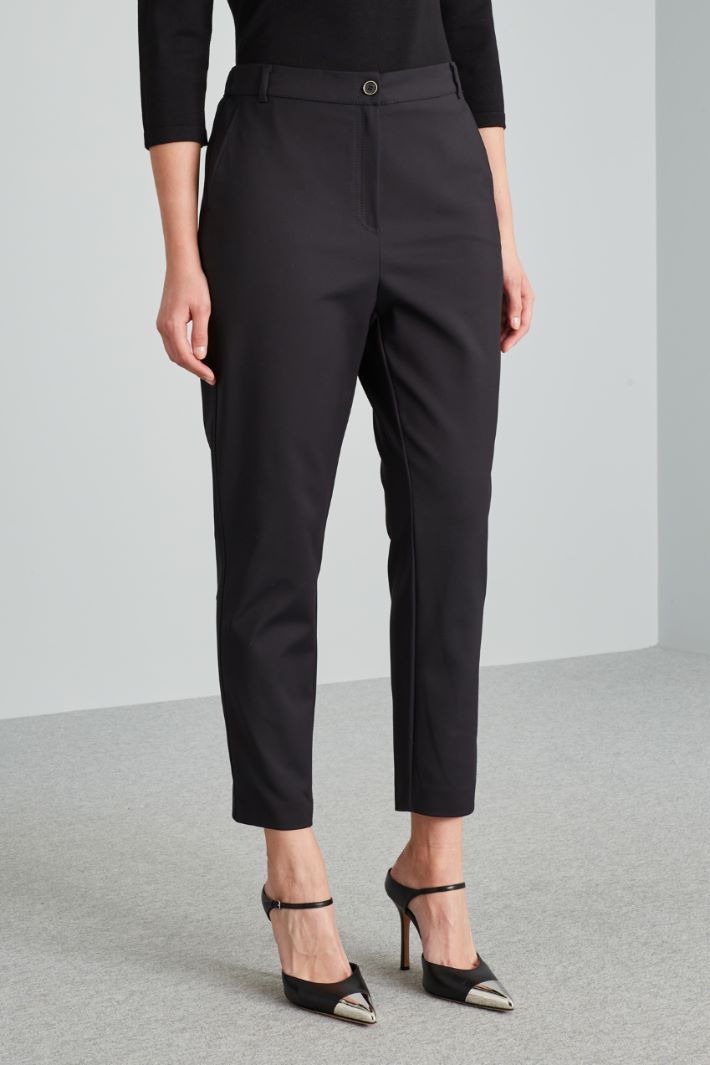 Fluid canvas trousers Intrend - 3