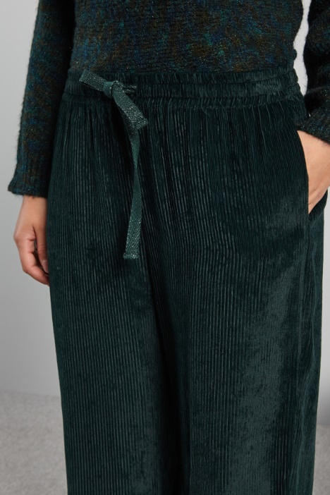 Pantaloni con coulisse in vita