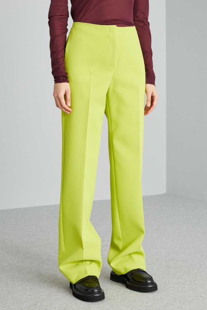 High waist cady trousers Intrend - 3