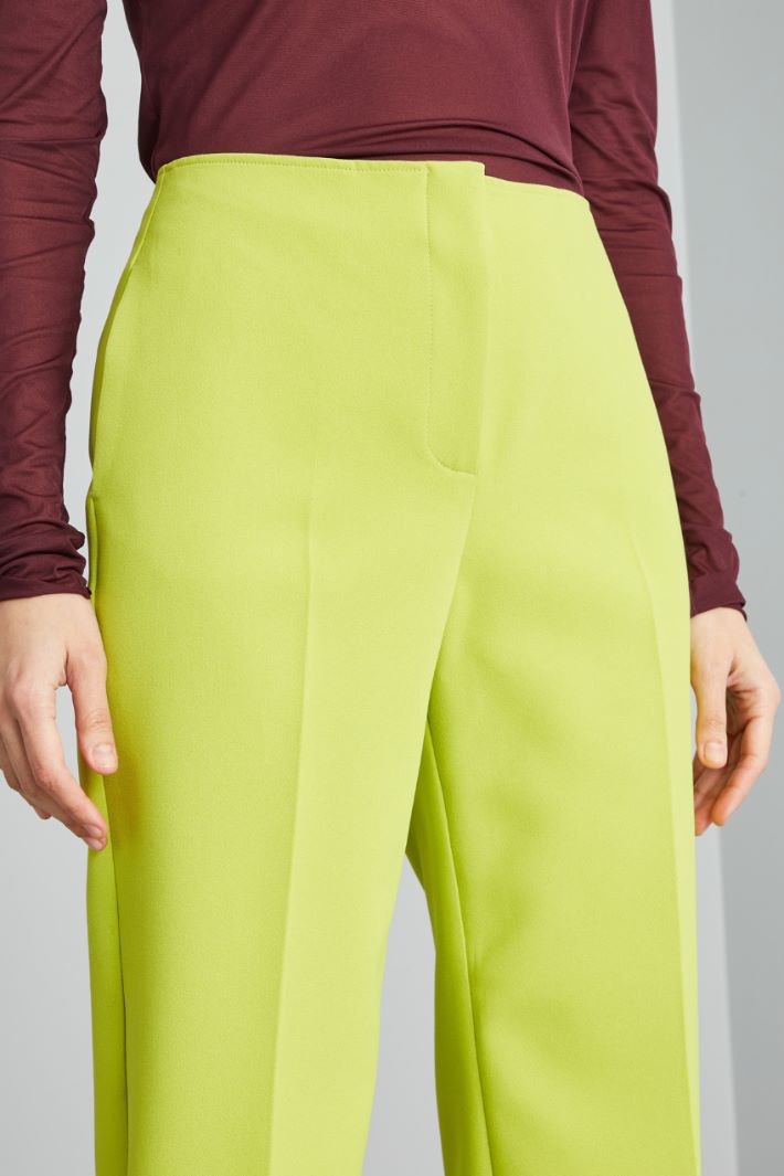 High waist cady trousers Intrend - 4