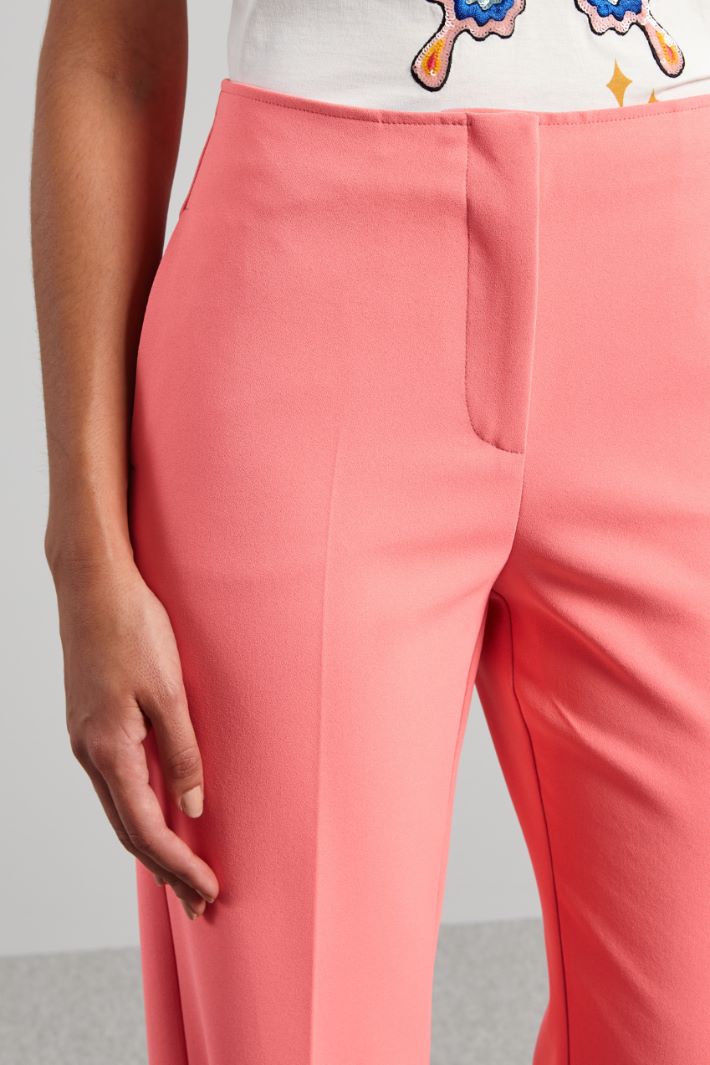 High waist cady trousers Intrend - 4