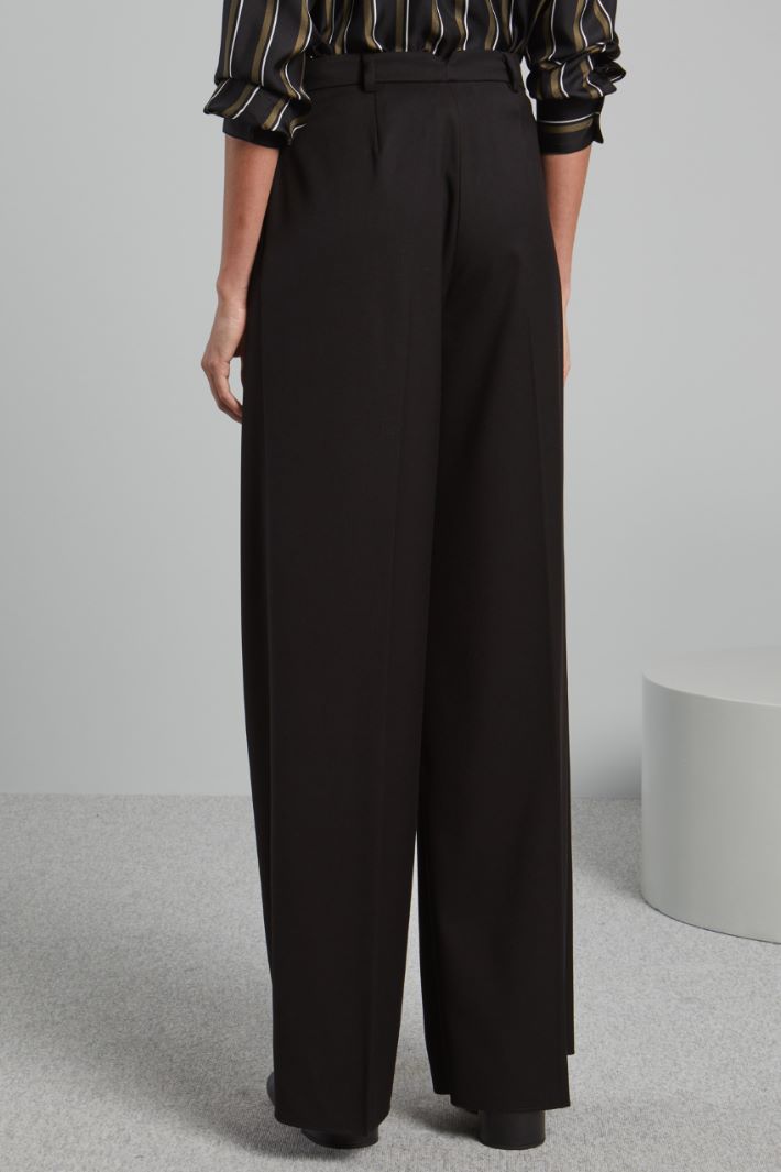 Wide-fit high waisted trousers Intrend - 2