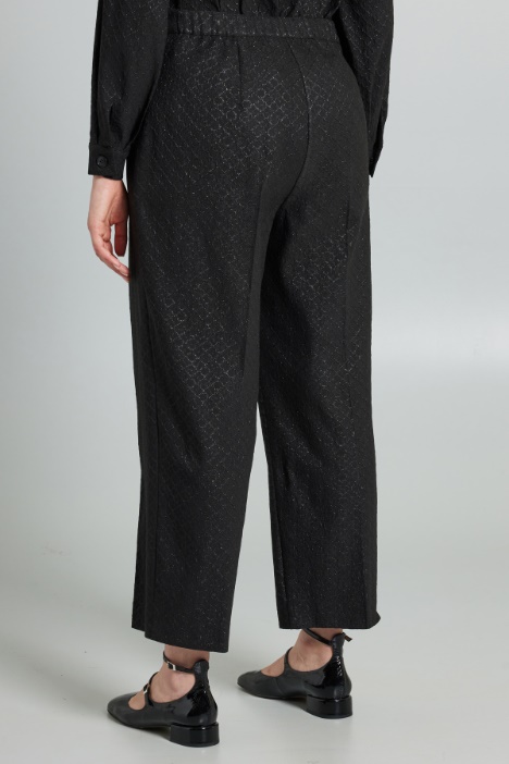Pantaloni jacquard