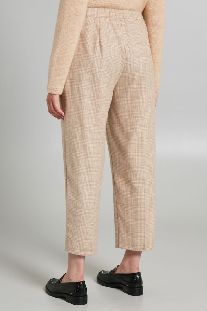 Lurex flannel trousers Intrend - 2