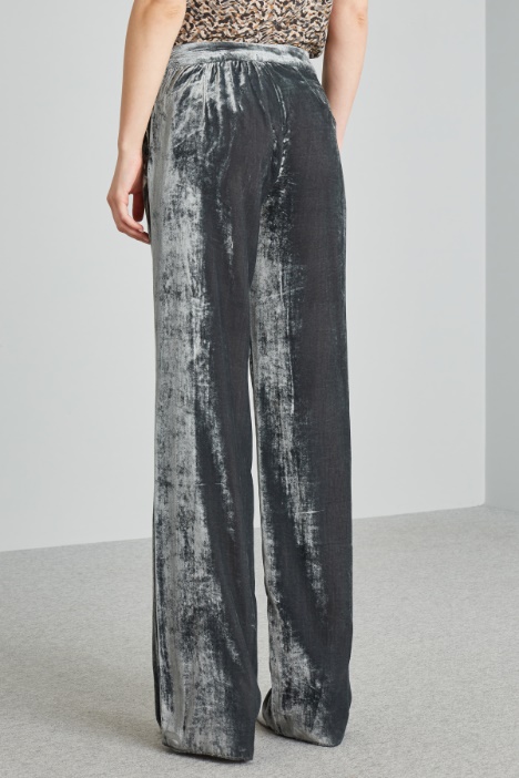 Pantaloni morbidi in ciniglia