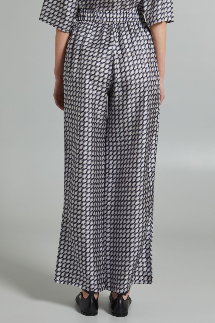 Printed silk trousers Intrend - 2