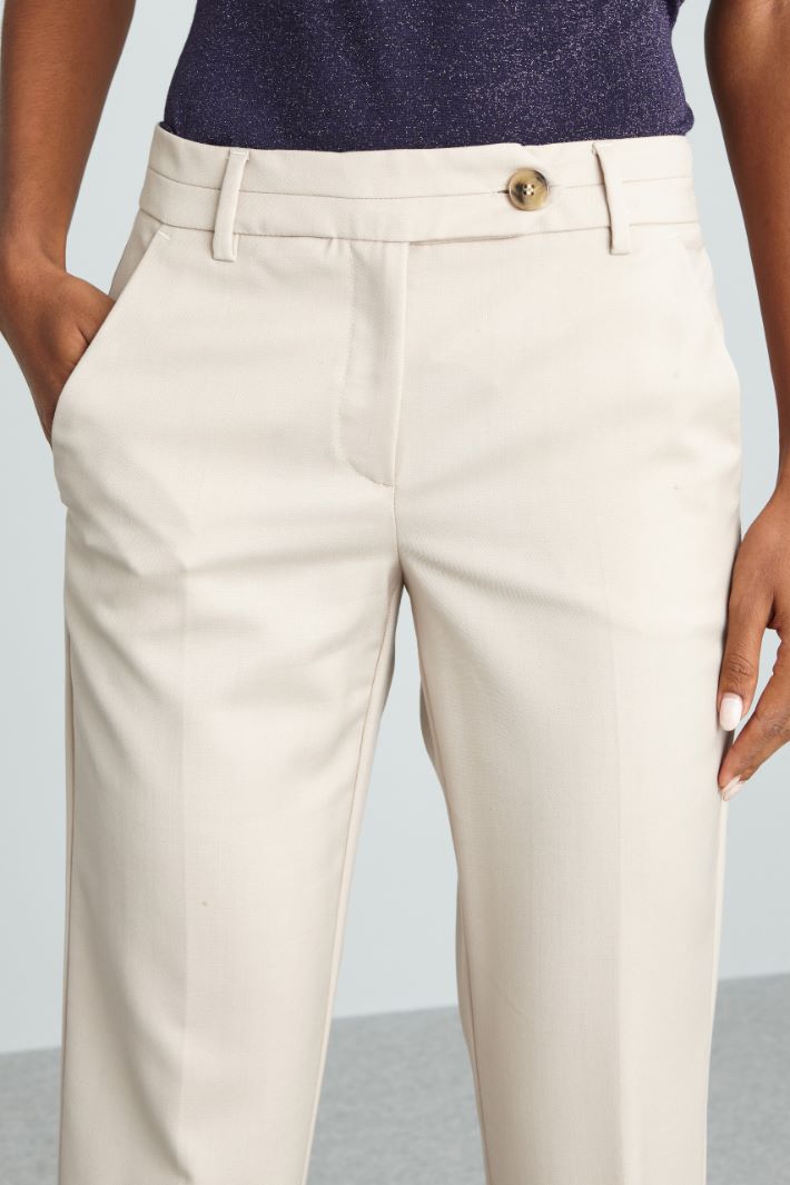 Wool chinos Intrend - 3