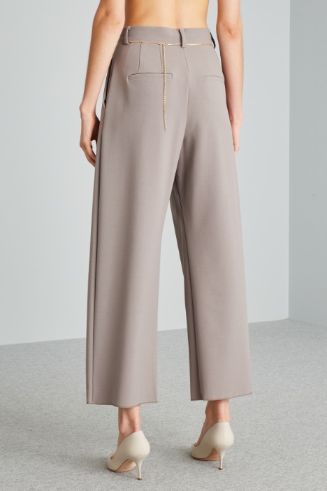 Pantaloni con cintura multifilo