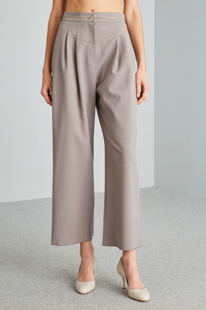 Belted trousers Intrend - 3