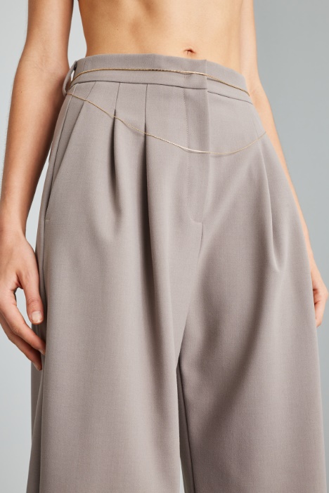 Pantaloni con cintura multifilo