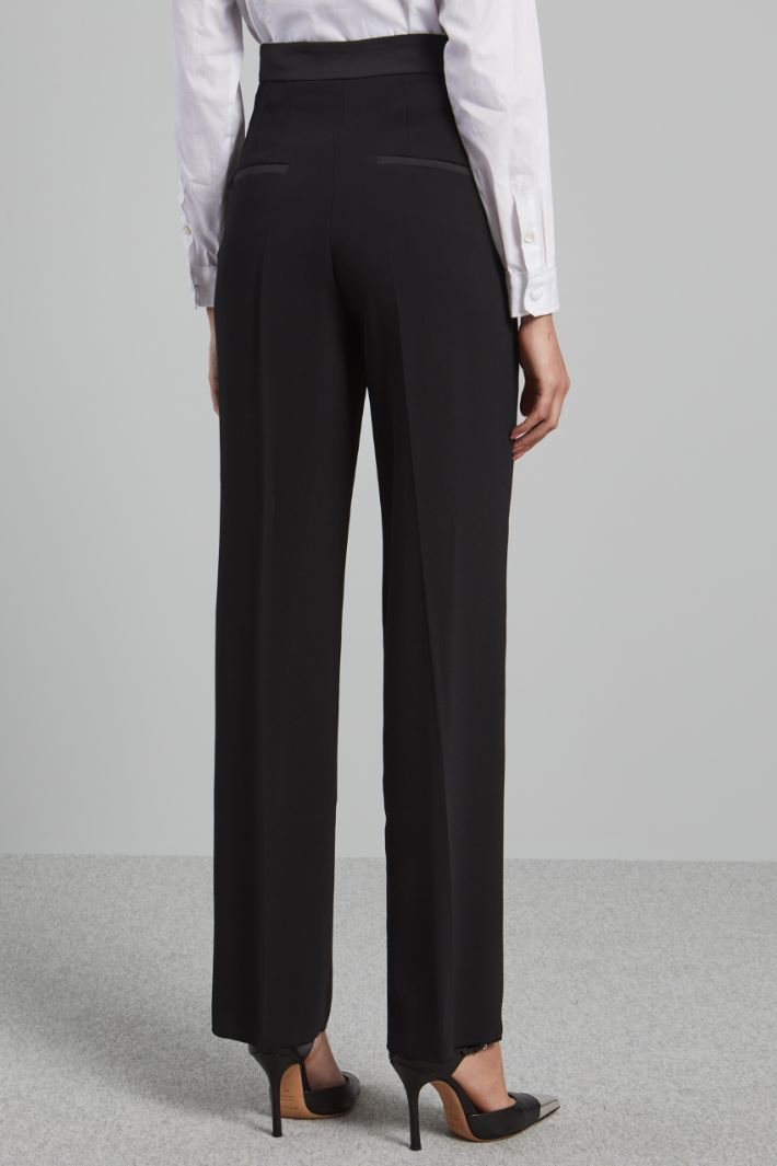 Envers satin trousers Intrend - 2